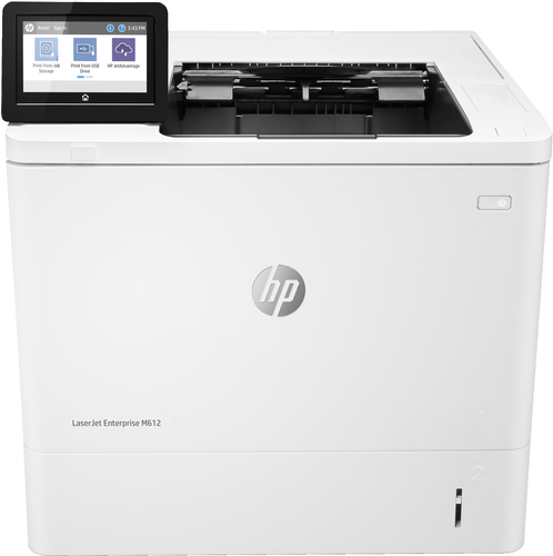 HP LaserJet Enterprise Stampante Enterprise LaserJet M612dn, Stampa, Stampa fronte/retro, Laser, 1200 x 1200 DPI, A4, 71 ppm, Stampa fronte/retro, Rete pronta